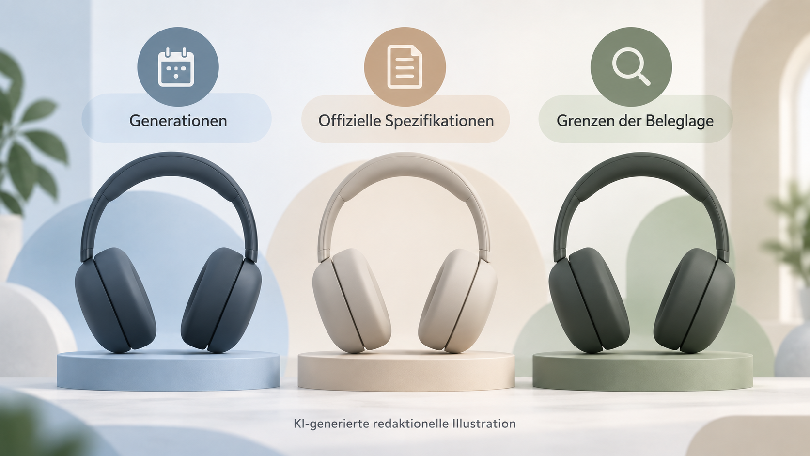 Redaktionelle Illustration zu Wann lohnt sich der Kauf eines Kopfhörers? Bedarf, Generation und Gesamtpreis