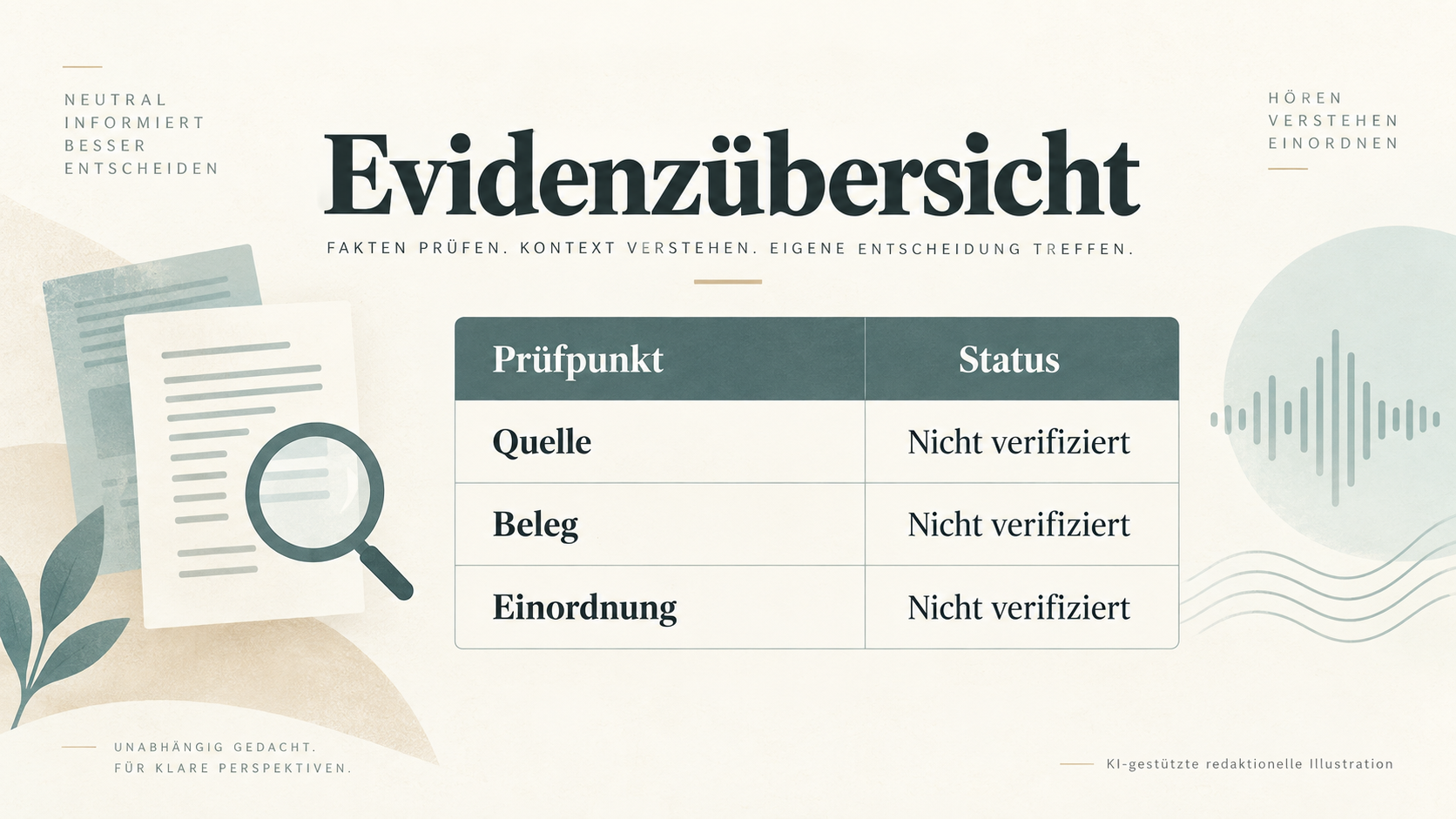 Quellenlage bei Kopfhörer-Vergleichen